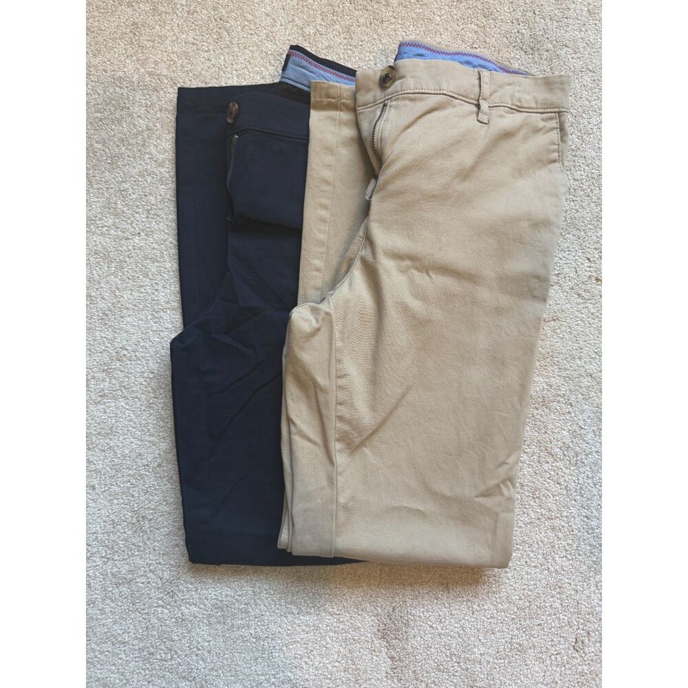 2 Pair Chino Size 6 with 28 inch Inseam